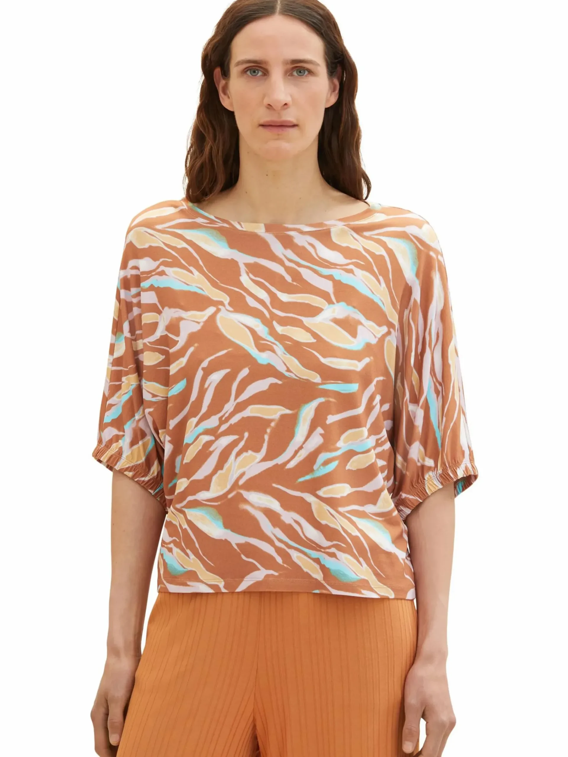 Damen Tom Tailor Damen Shirt mit Fledermausärmeln