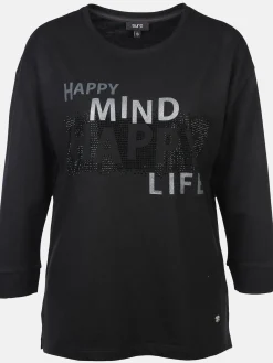 Damen Sure Damen Shirt mit Front-Glitzerprint