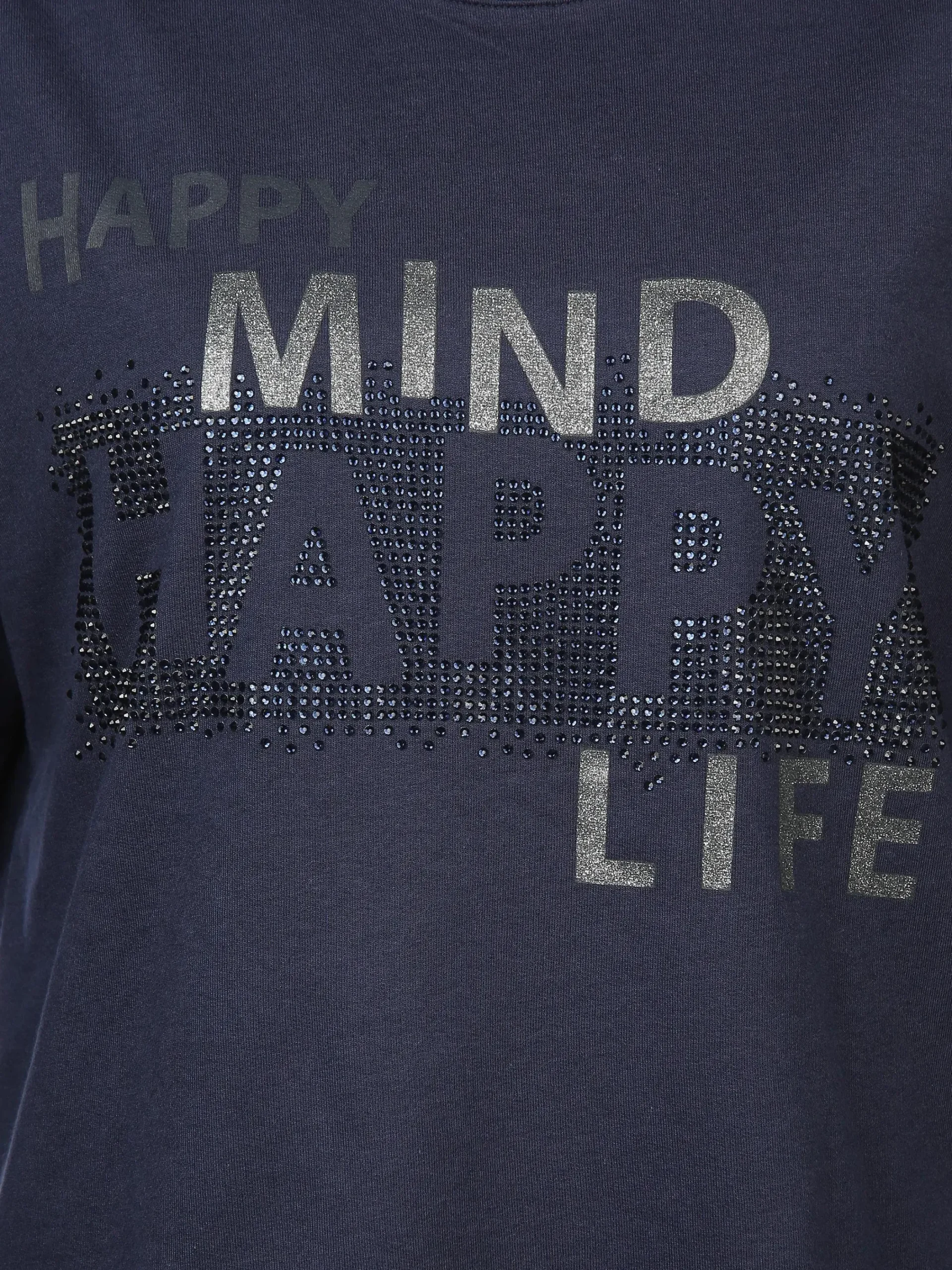 Damen Sure Damen Shirt mit Front-Glitzerprint