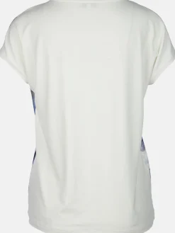 Damen Lisa Tossa Damen Shirt mit Glanzeffekt