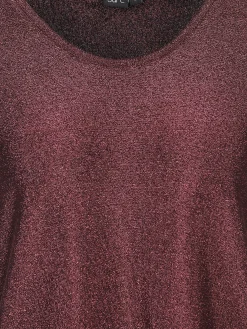 Damen Sure Damen Shirt mit Glitzereffekt