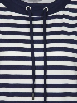 Damen Sure Damen Shirt mit Kordel im Ringellook