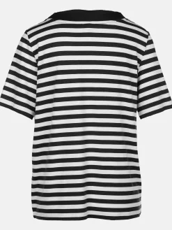 Damen Sure Damen Shirt mit Kordel im Ringellook