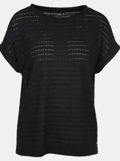 Damen Sure Damen Shirt mit Lochmuster