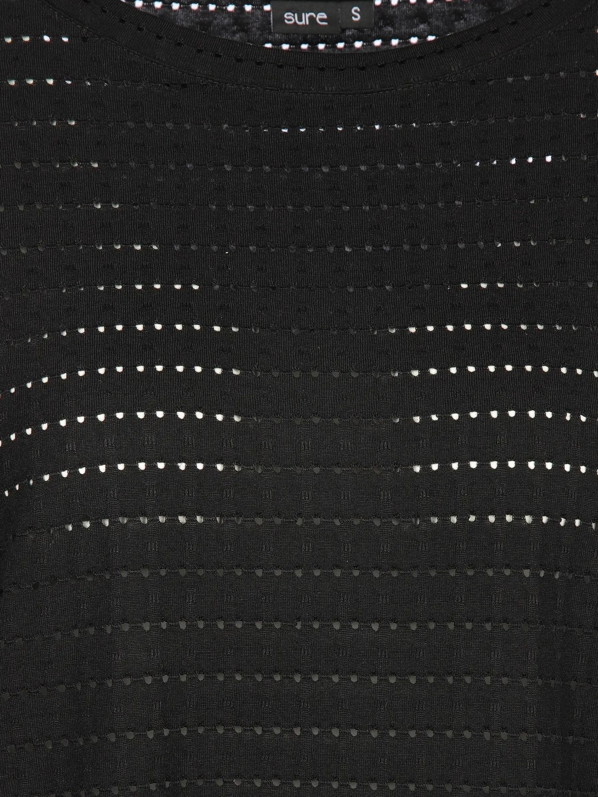 Damen Sure Damen Shirt mit Lochmuster