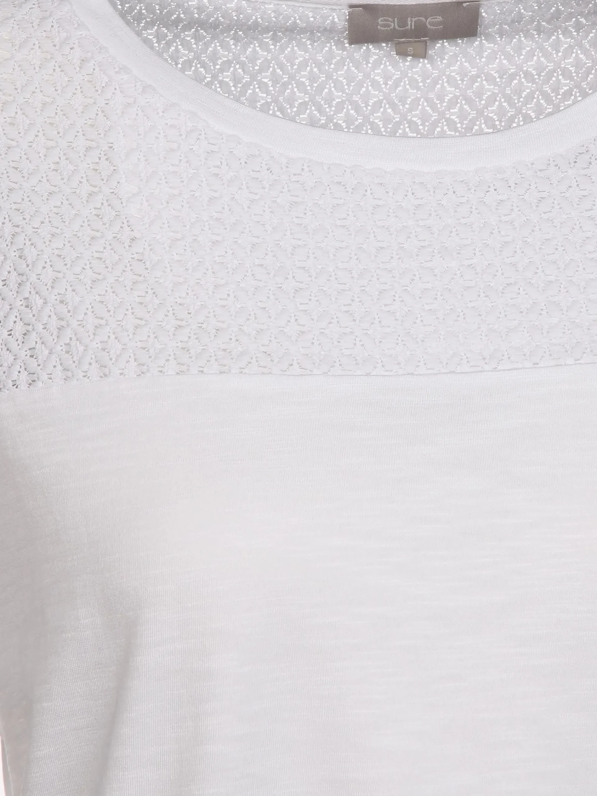 Damen Sure Damen Shirt mit Spitze