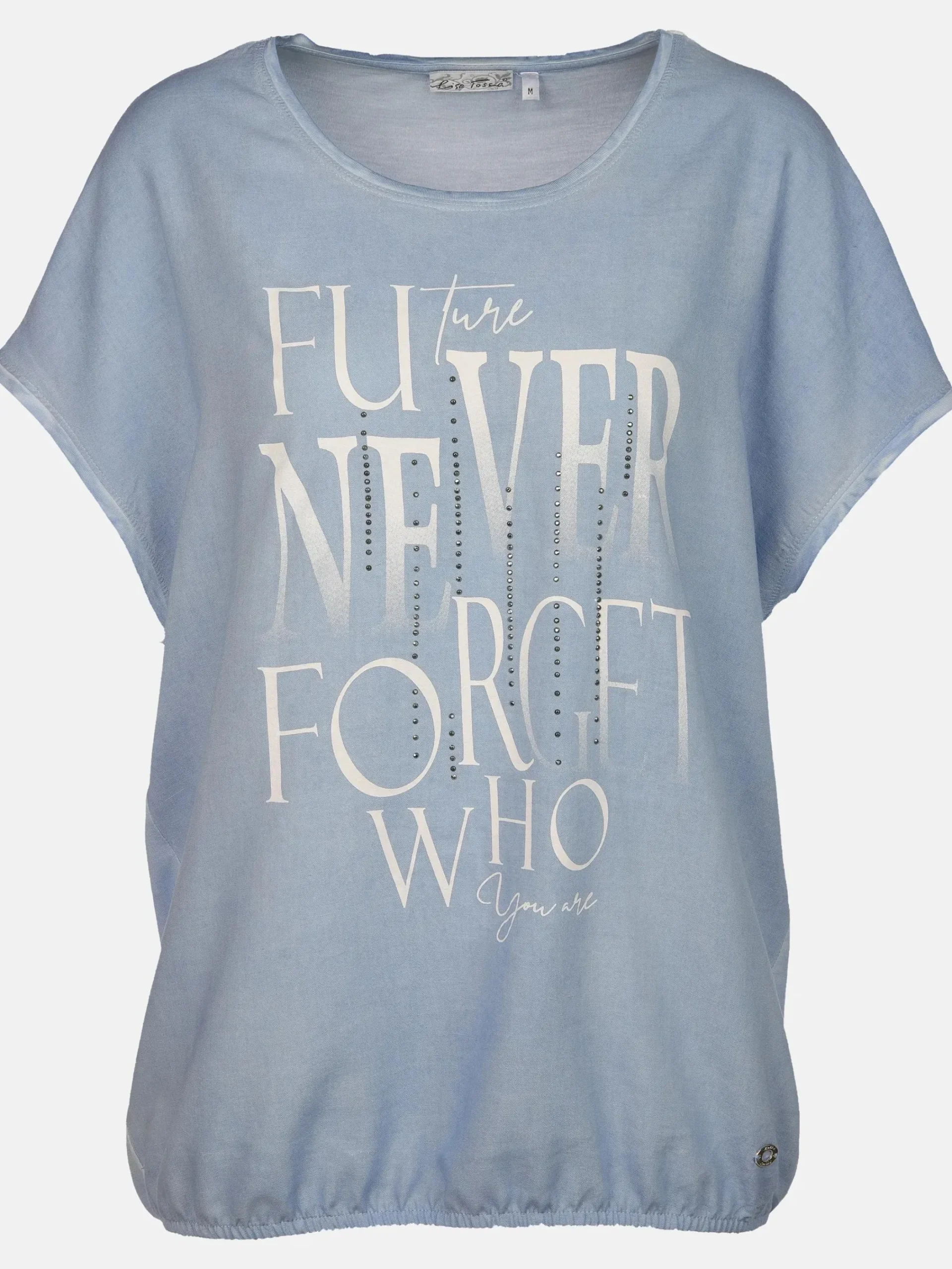 Damen Lisa Tossa Damen Shirt mit Strassapplikationen