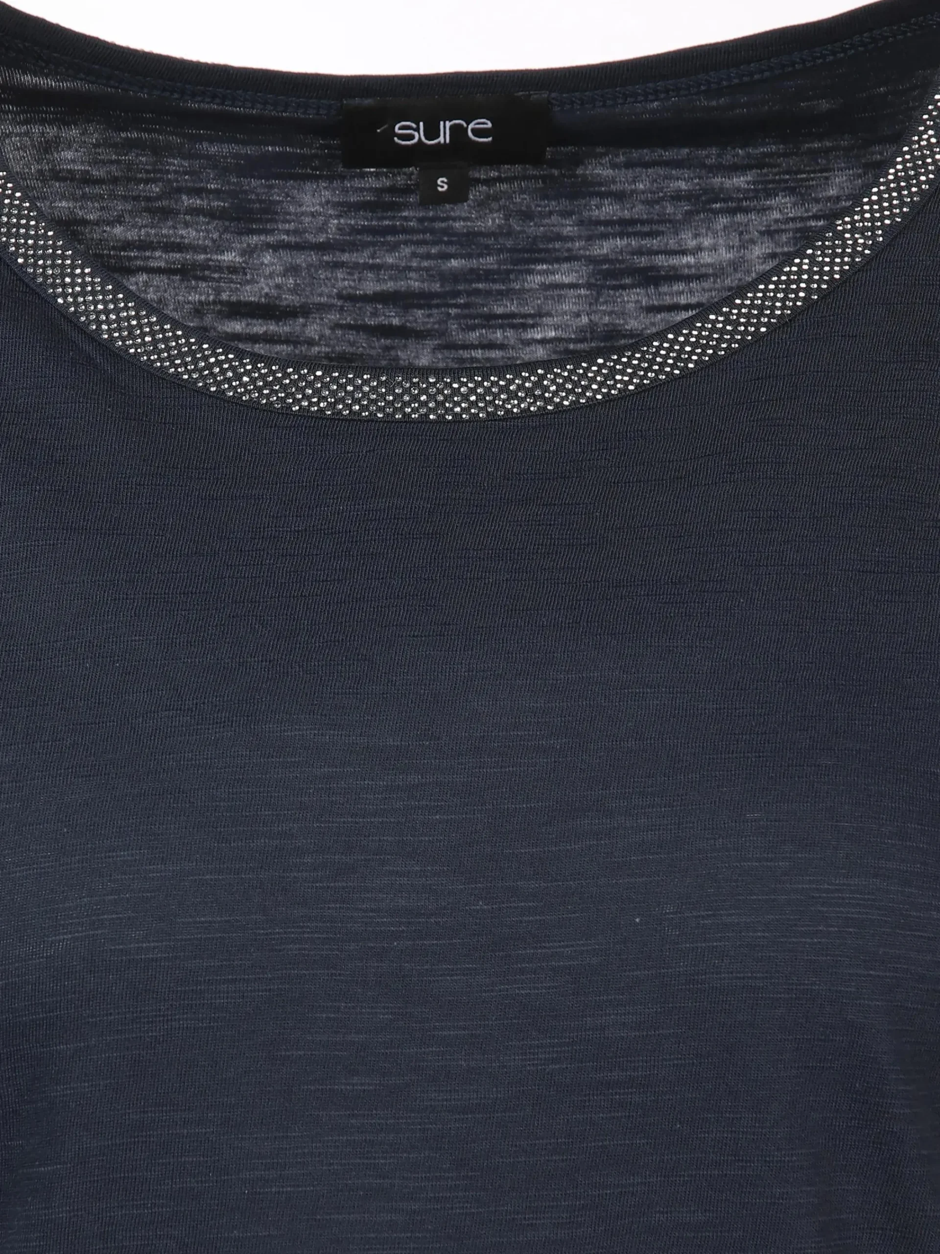 Damen Sure Damen Shirt mit Strassbesatz