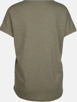 Damen Sure Damen Shirt mit Strassbesatz