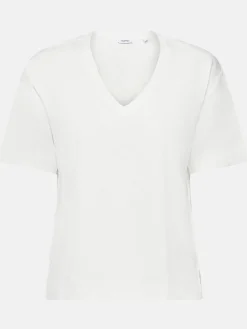 Damen Esprit Damen Shirt mit V-Ausschnitt