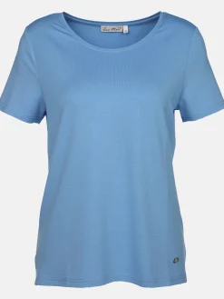 Damen Lisa Tossa Damen Shirt unifarben