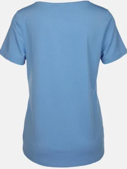 Damen Lisa Tossa Damen Shirt unifarben