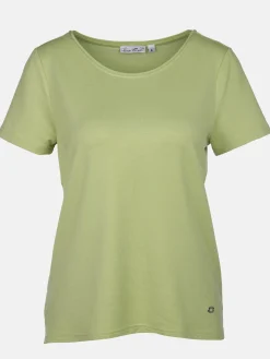 Damen Lisa Tossa Damen Shirt unifarben