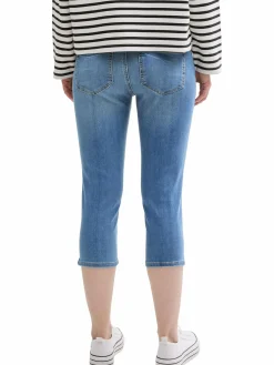 Damen Tom Tailor Damen Slim Fit Capri Jeans