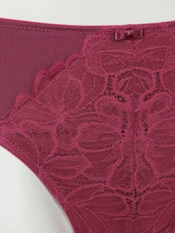 Damen Sure Damen Slip mit Spitzenbesatz