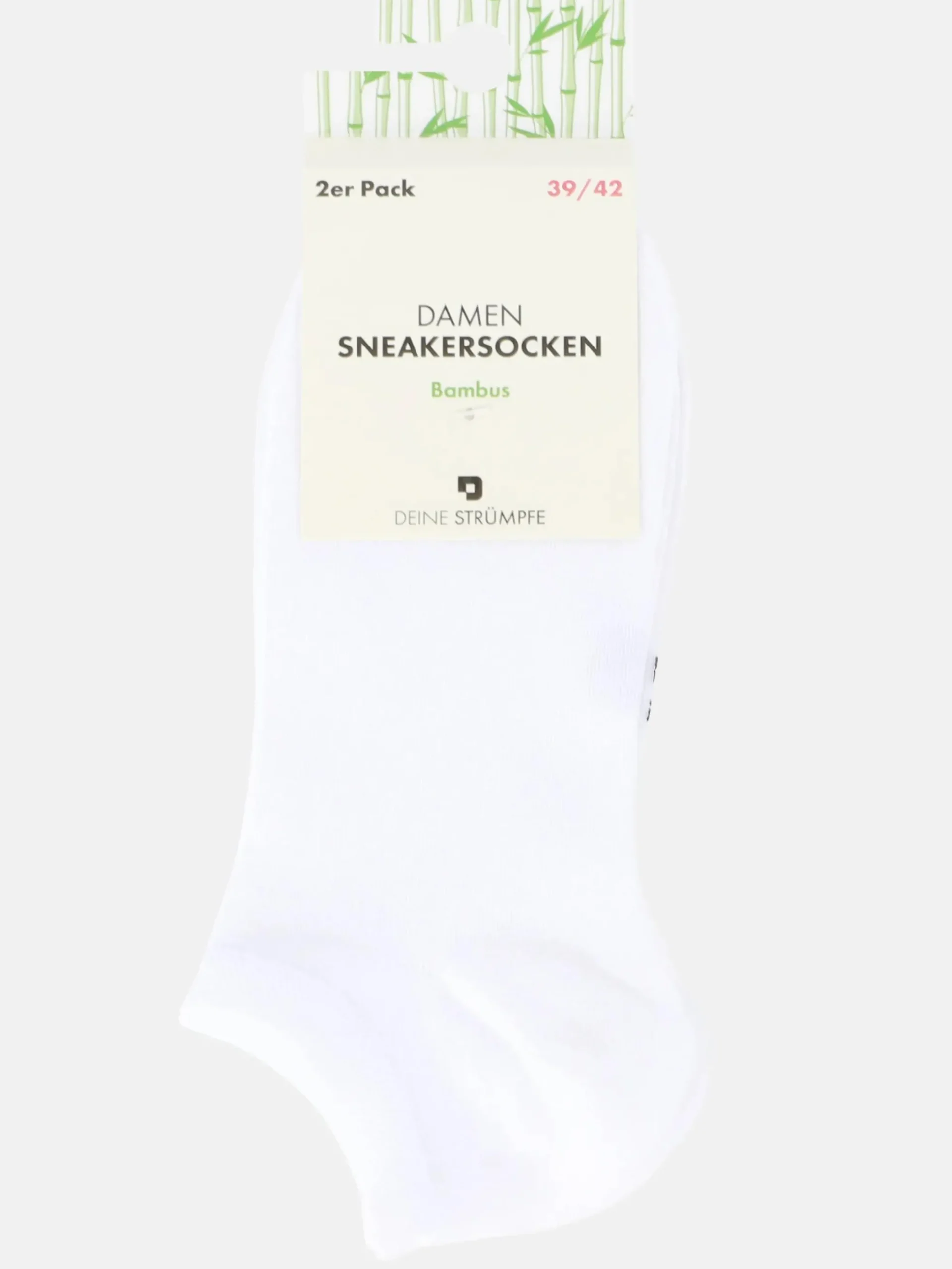Damen No Manufacturer Damen Sneakersocken Bambus im 2er Pack