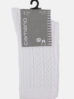 Damen Camano Damen Socken mit Lochmuster