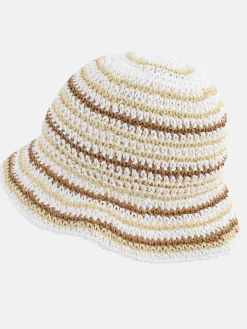 Damen Lisa Tossa Damen Sonnenhut mit Streifen