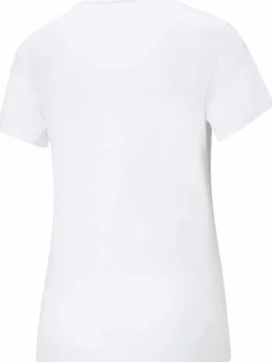 Damen Puma Damen Sport Shirt mit Logoprint