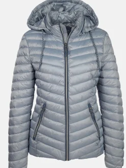 Damen Sure Damen Steppjacke mit abnehmbarer Kapuze