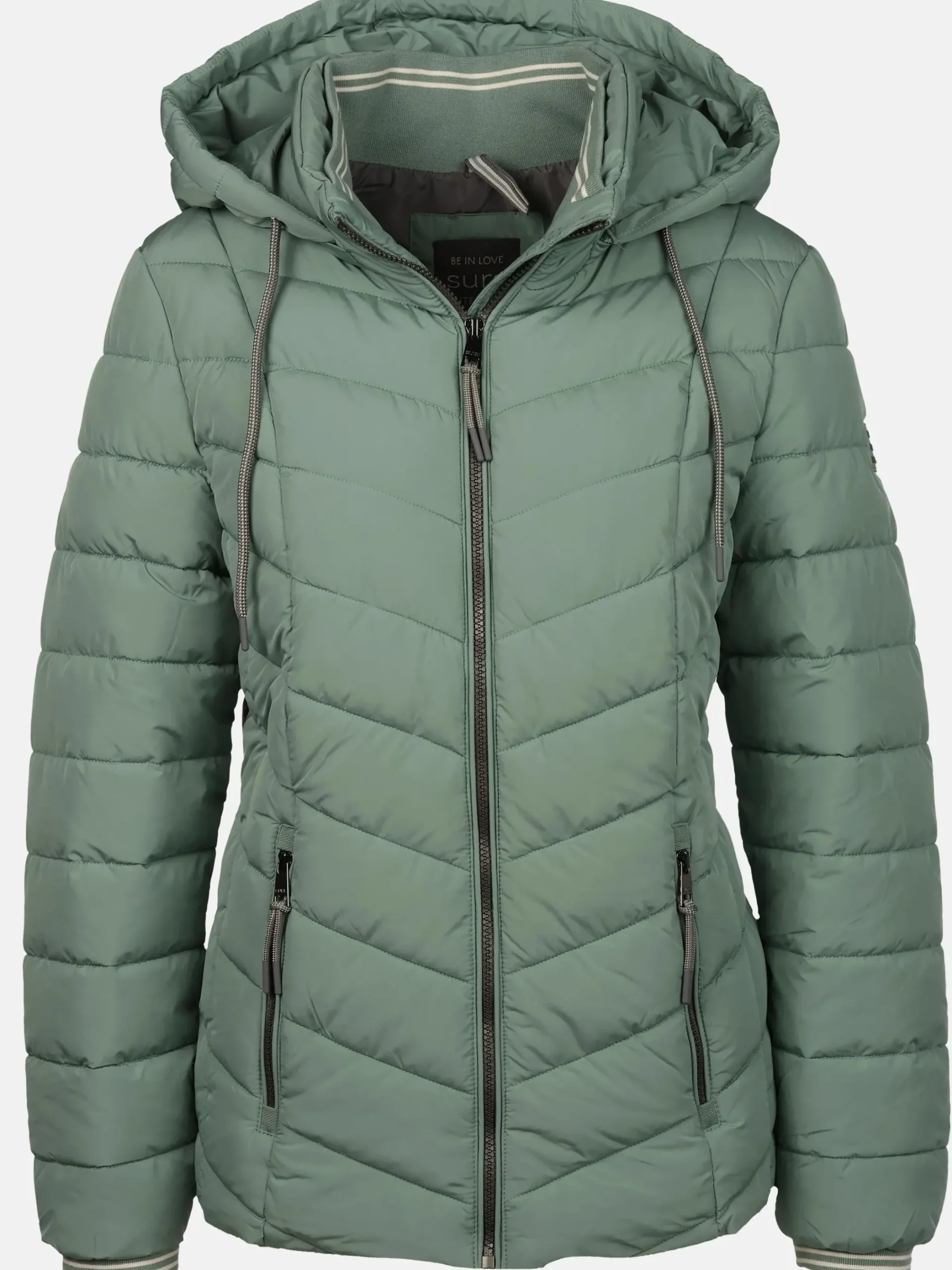 Damen Sure Damen Steppjacke mit abnehmbarer Kapuze