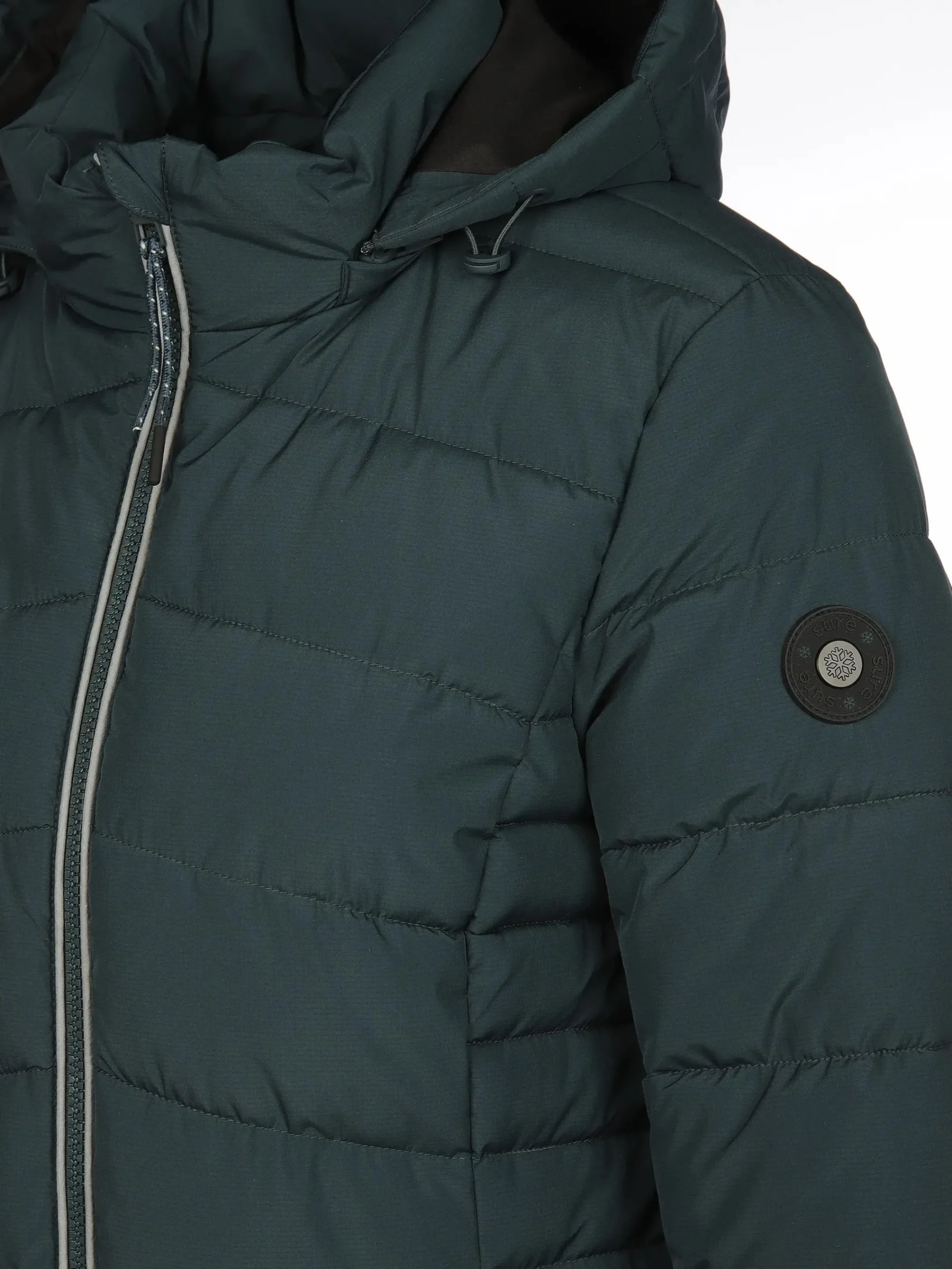 Damen Sure Damen Steppjacke mit abnehmbarer Kapuze