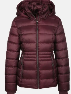 Damen Sure Damen Steppjacke mit abnehmbarer Kapuze