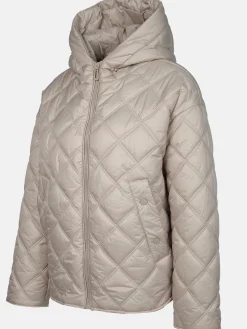 Damen Lisa Tossa Damen Steppjacke mit Kapuze