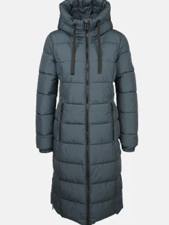 Damen Lisa Tossa Damen Steppmantel mit Kapuze