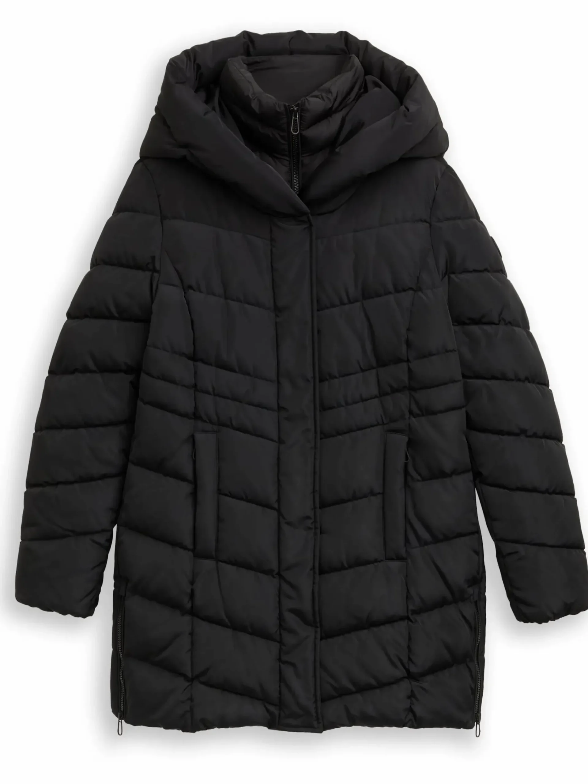 Damen Tom Tailor Damen Steppmantel mit Kapuze