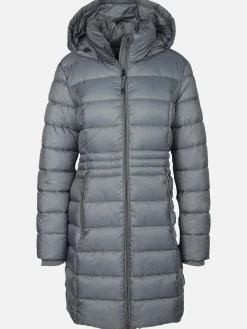 Damen Sure Damen Steppmantel mit Kapuze