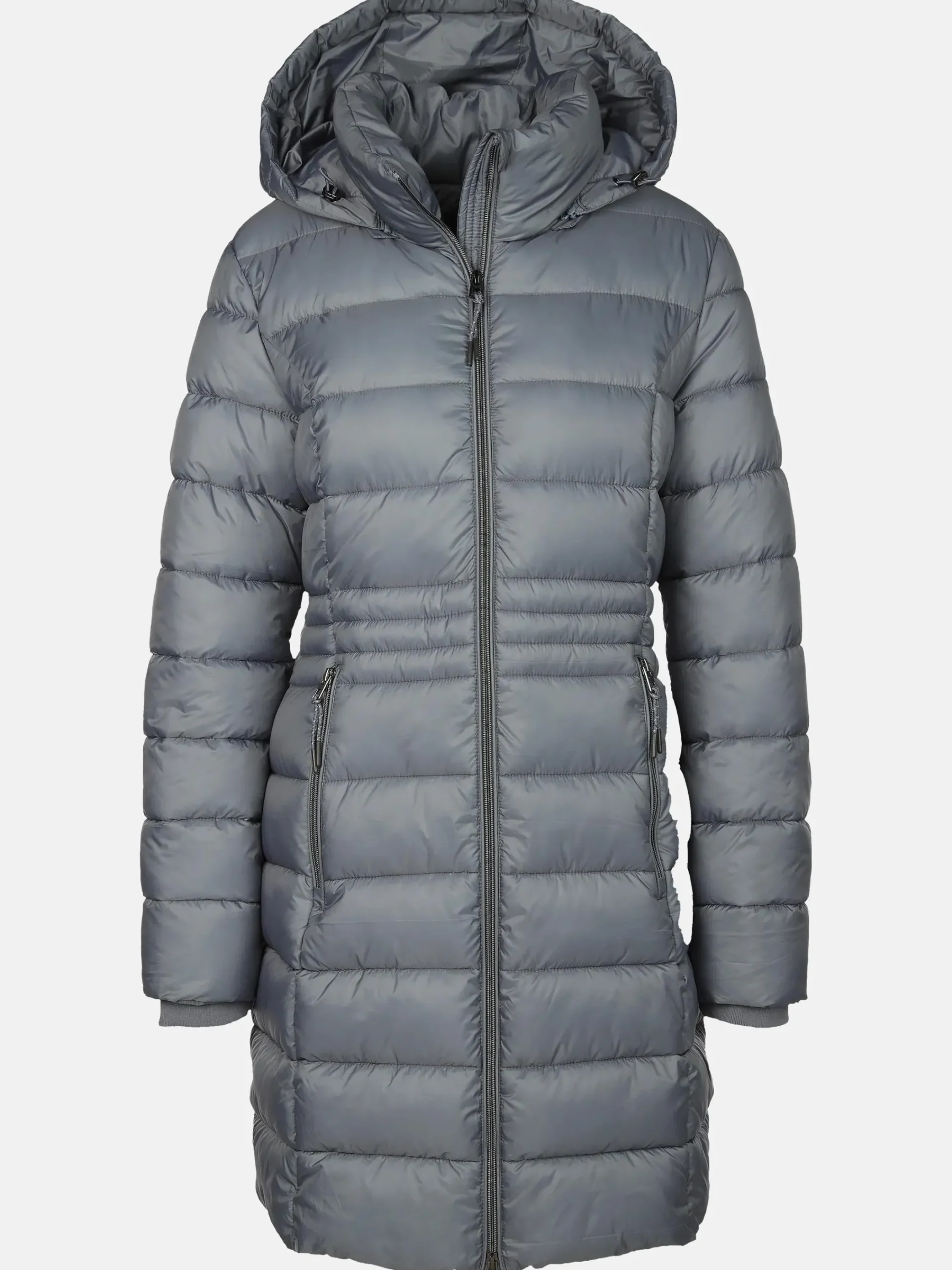 Damen Sure Damen Steppmantel mit Kapuze