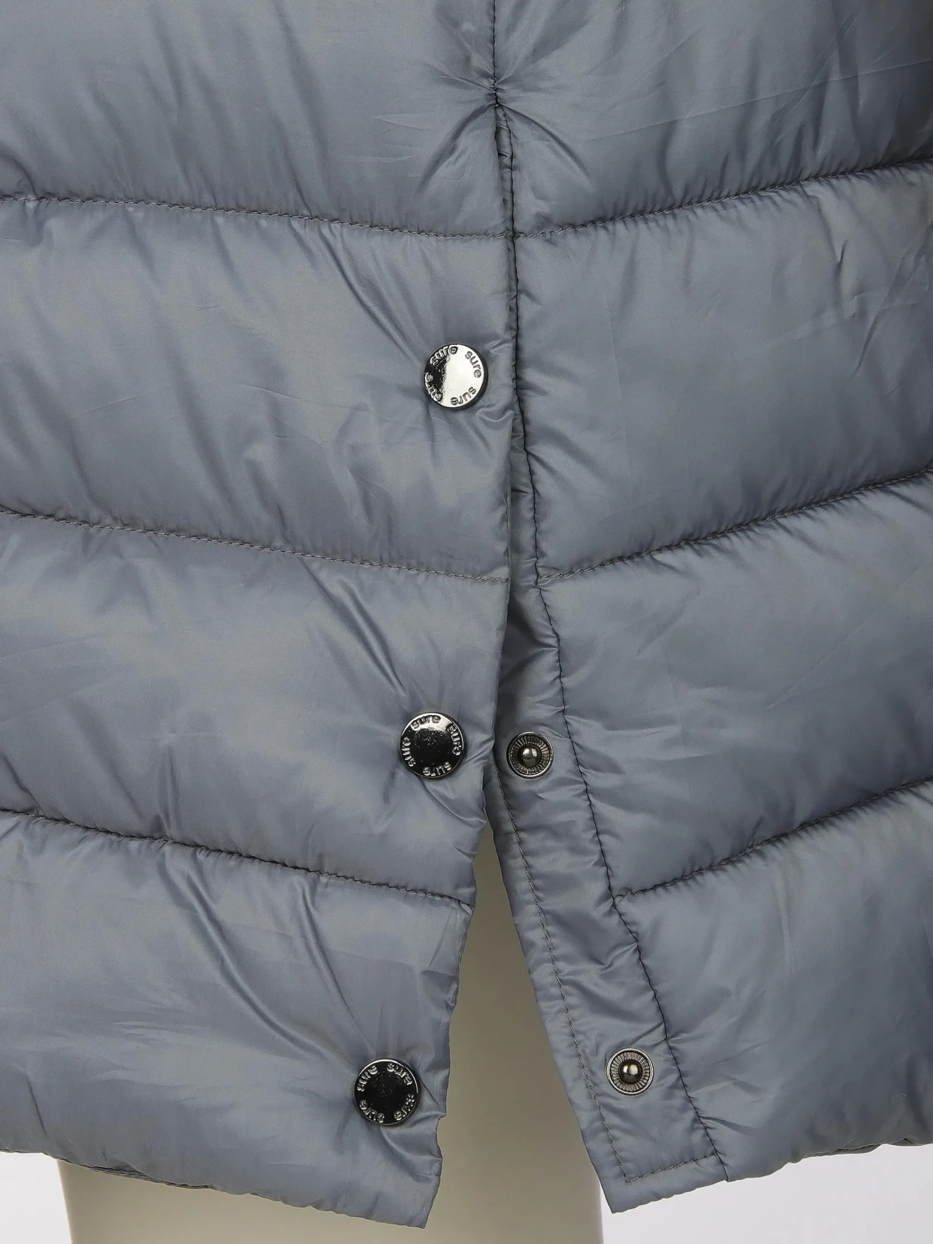 Damen Sure Damen Steppmantel mit Kapuze