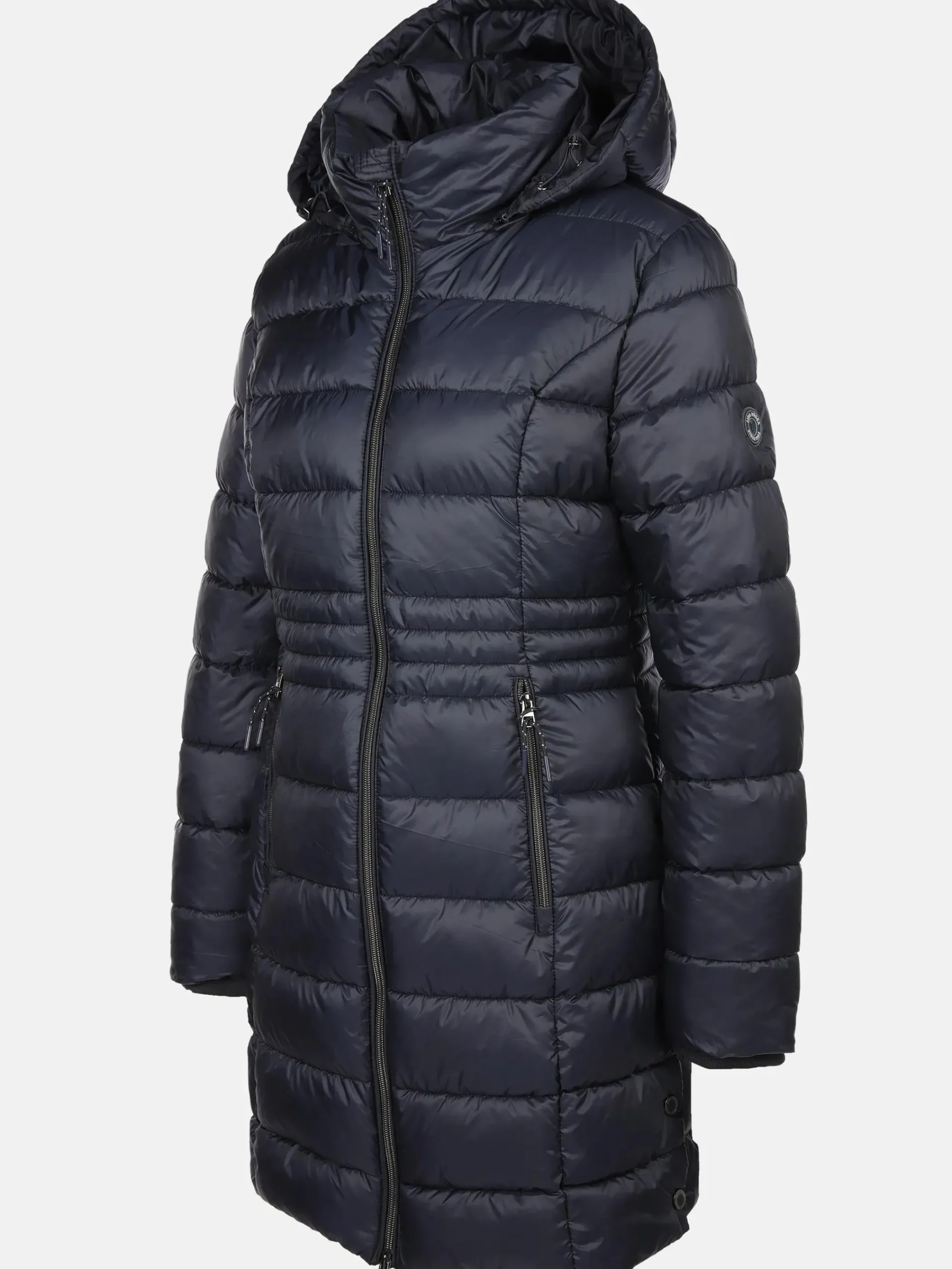 Damen Lisa Tossa Damen Steppmantel mit Kapuze