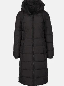 Damen Lisa Tossa Damen Steppmantel mit Kapuze