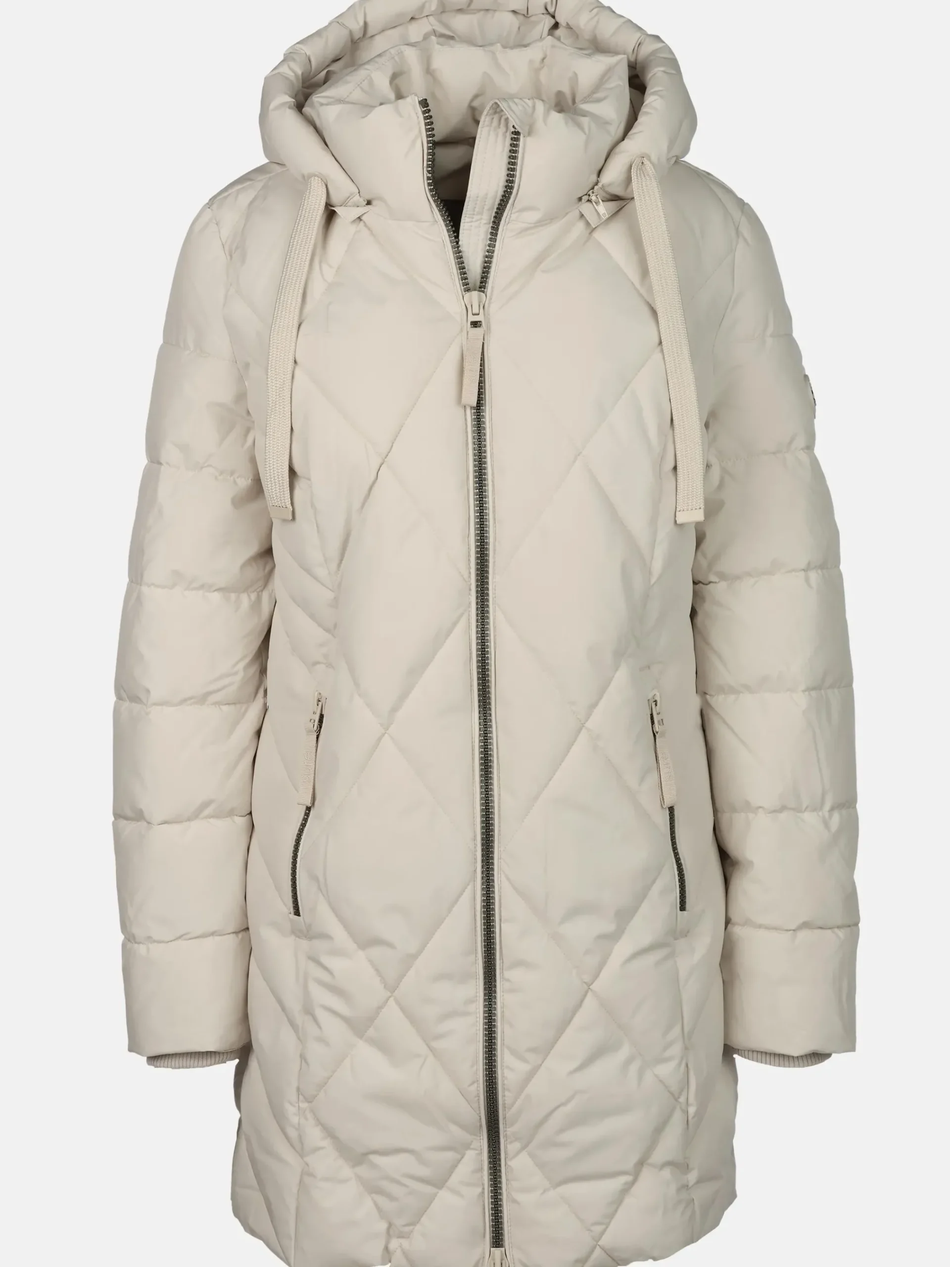 Damen Sure Damen Steppmantel mit Kapuze