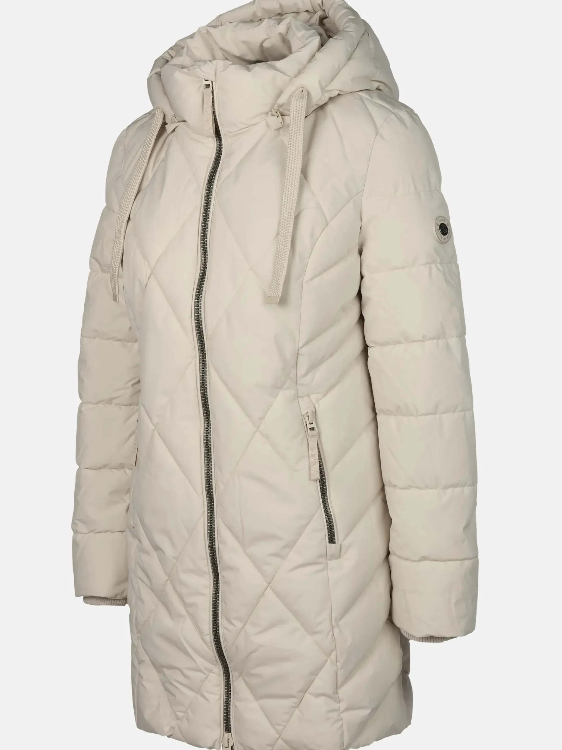 Damen Sure Damen Steppmantel mit Kapuze