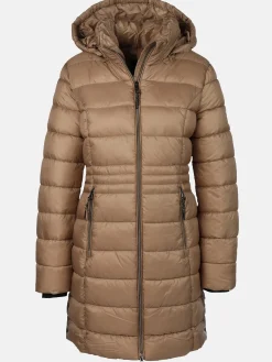 Damen Sure Damen Steppmantel mit Kapuze