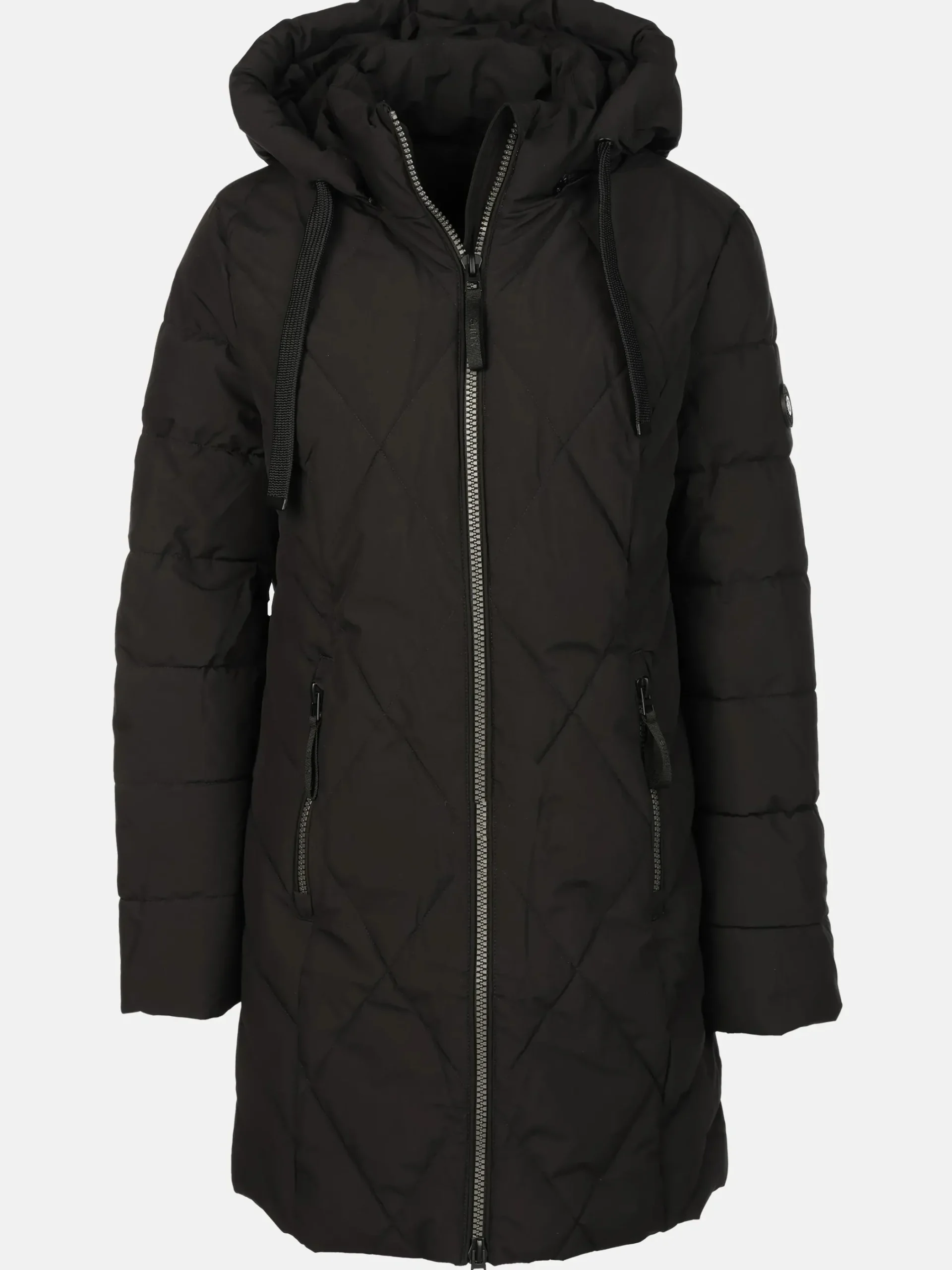 Damen Sure Damen Steppmantel mit Kapuze