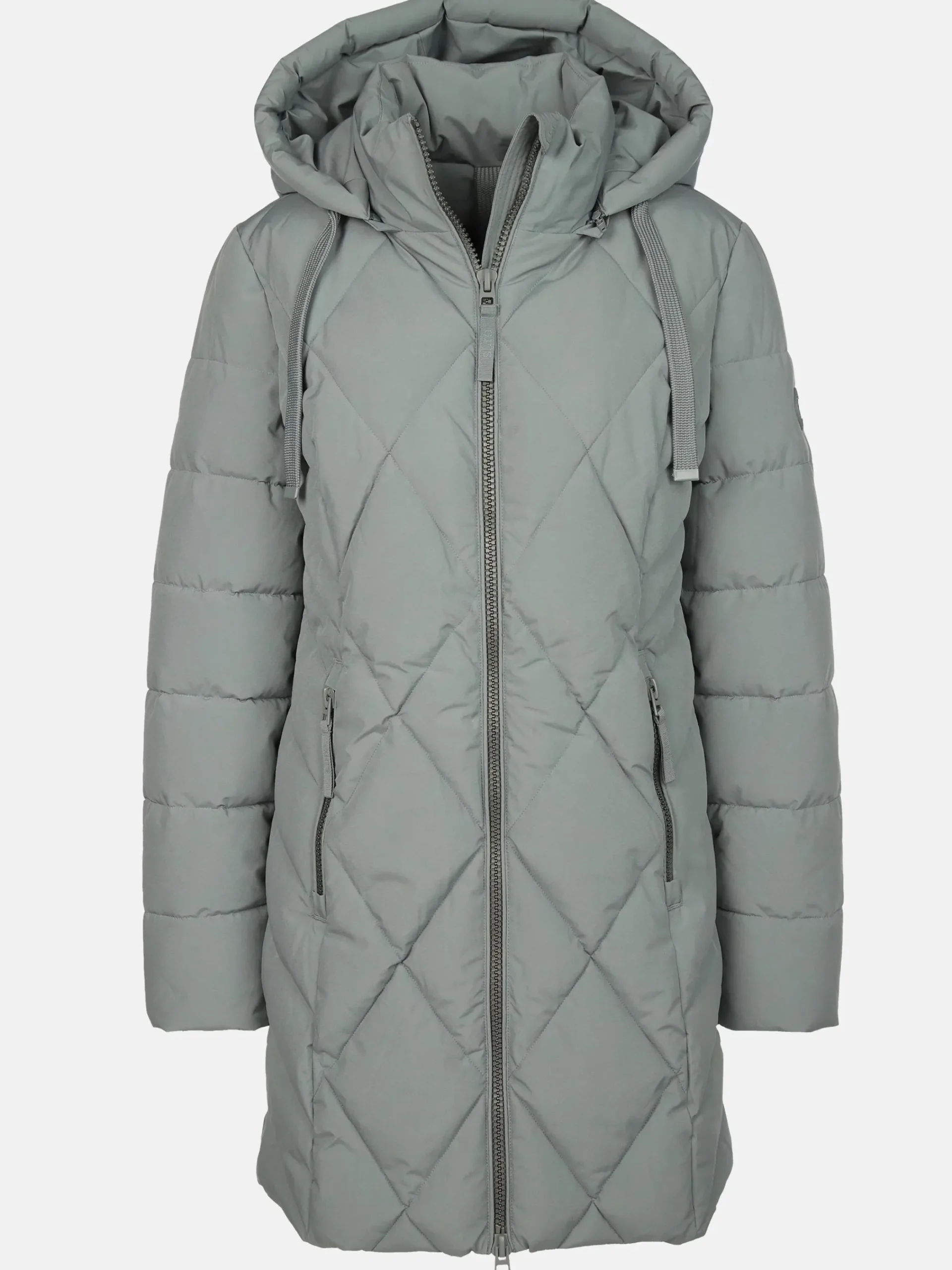 Damen Sure Damen Steppmantel mit Kapuze