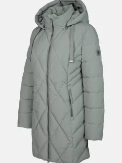 Damen Sure Damen Steppmantel mit Kapuze