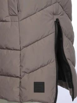 Damen Sure Damen Steppweste in langer Form