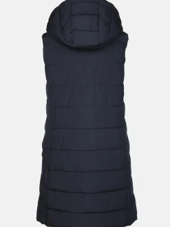 Damen Sure Damen Steppweste in langer Form