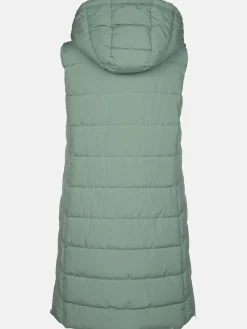 Damen Sure Damen Steppweste in langer Form