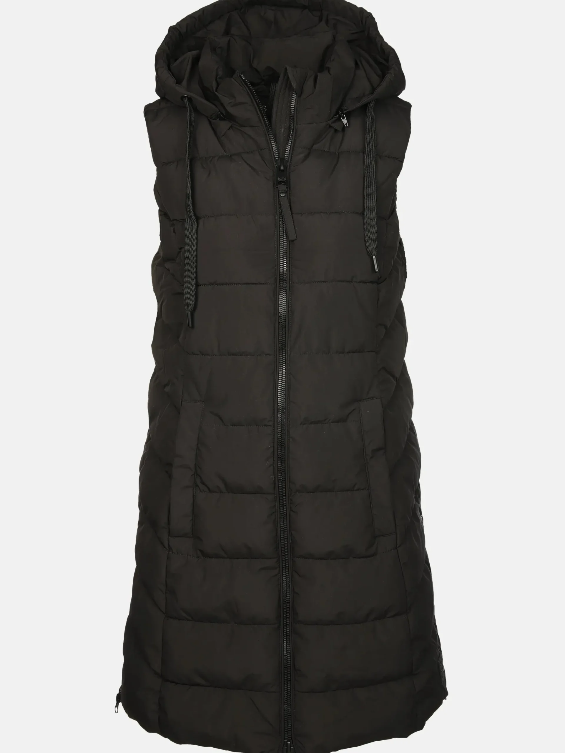 Damen Sure Damen Steppweste in langer Form