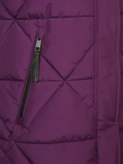 Damen Lisa Tossa Damen Steppweste mit Kapuze