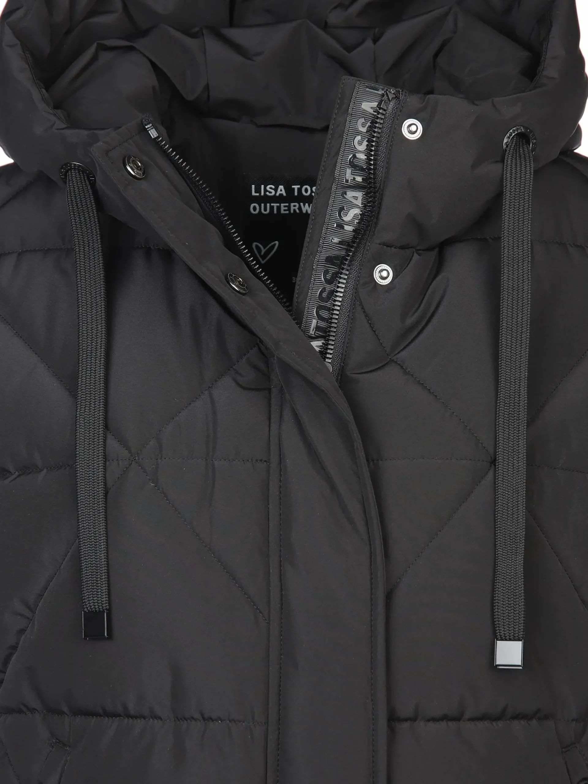 Damen Lisa Tossa Damen Steppweste mit Kapuze