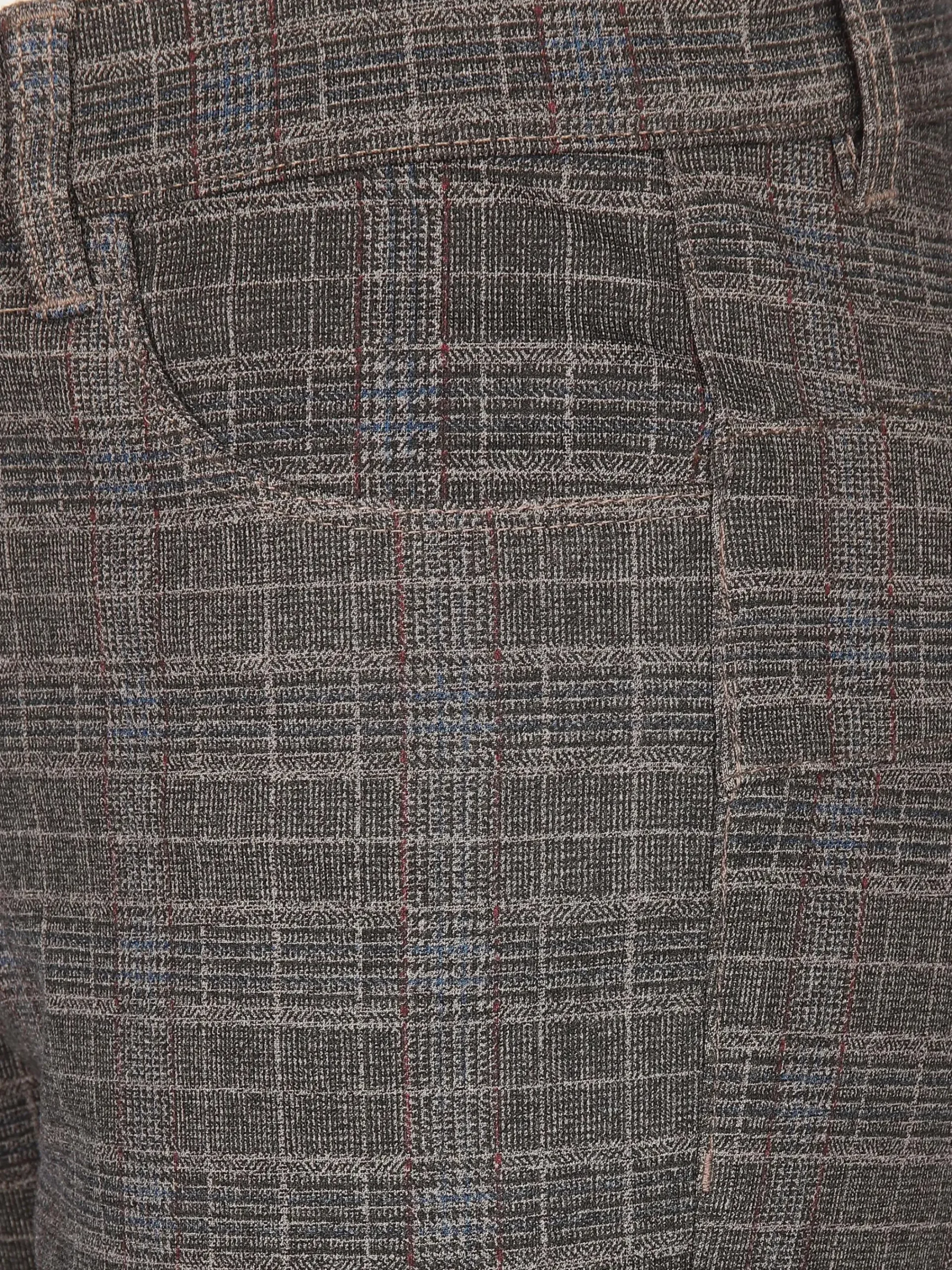 Damen Stooker DOB Damen Stoffhose im Karostyle