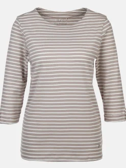 Damen Sure Damen Streifenshirt mit 3/4 Arm