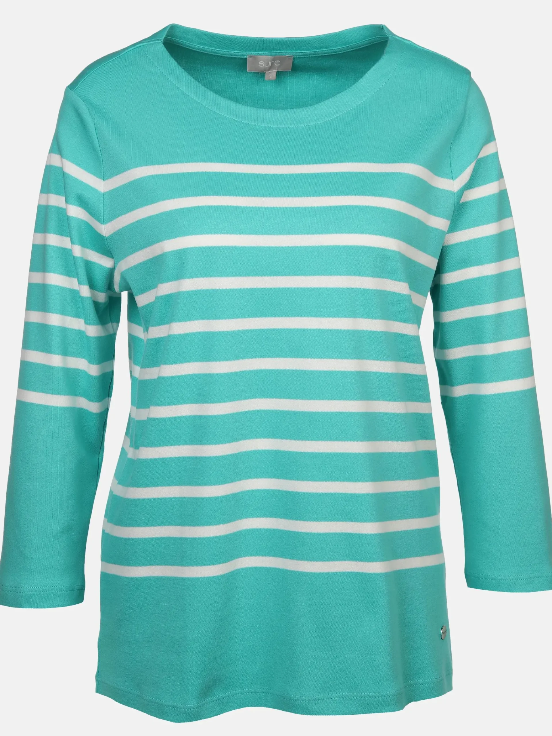 Damen Sure Damen Streifenshirt mit 3/4 Arm